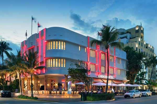 cheap flights to Miami - Cardozo Hotel
