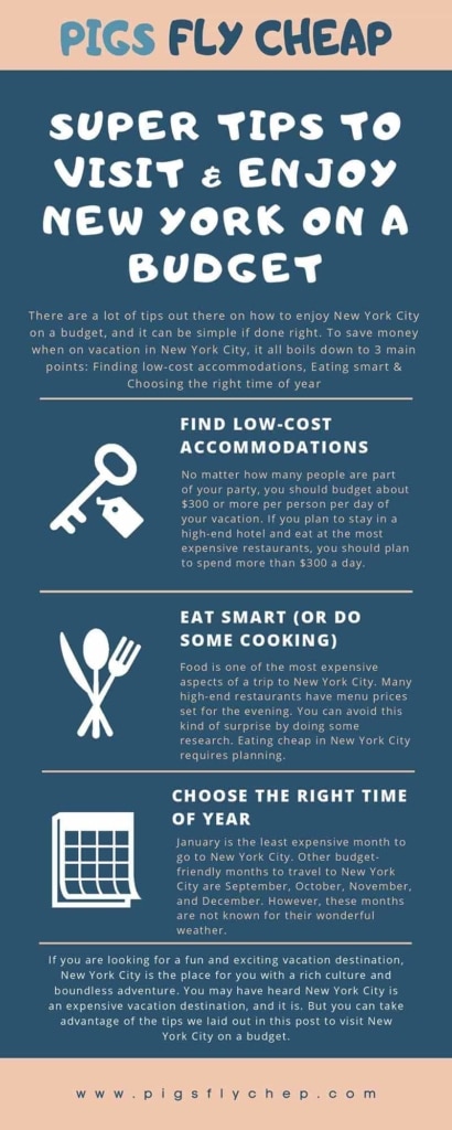 enjoy new york on a budget - info