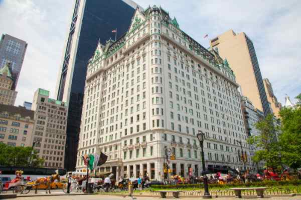 most luxurious hotels - The Plaza in New York city