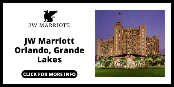 Best Resorts in Orlando - JW Marriott Orlando, Grande Lakes