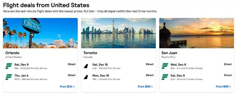 google flights vs skyscanner - Flights from USA