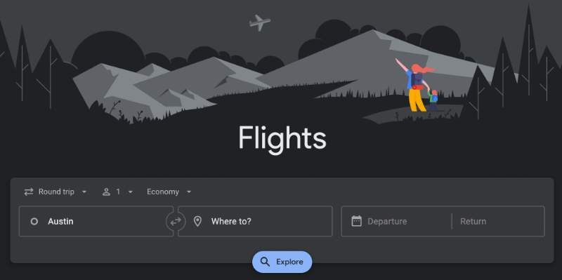 skyscanner vs google flights - Google flight search