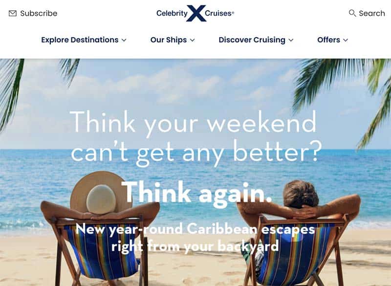 Celebrity Cruises - Home