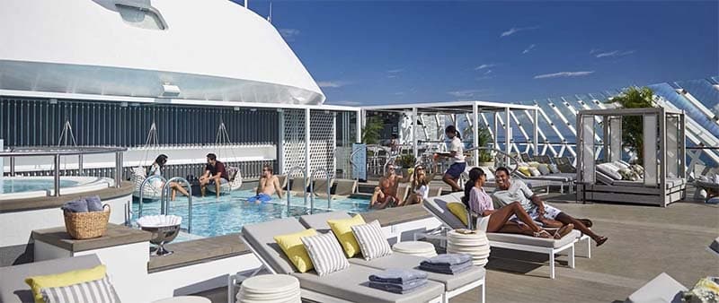 Celebrity Cruises - deck