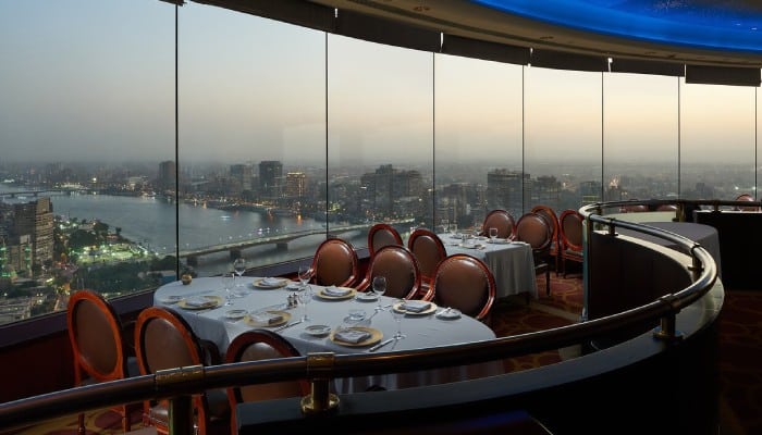 best Fine Dining Restaurants in Cairo - The Revolving Restaurant